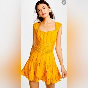 Golden Yellow Rahi Dress (Size XS)
